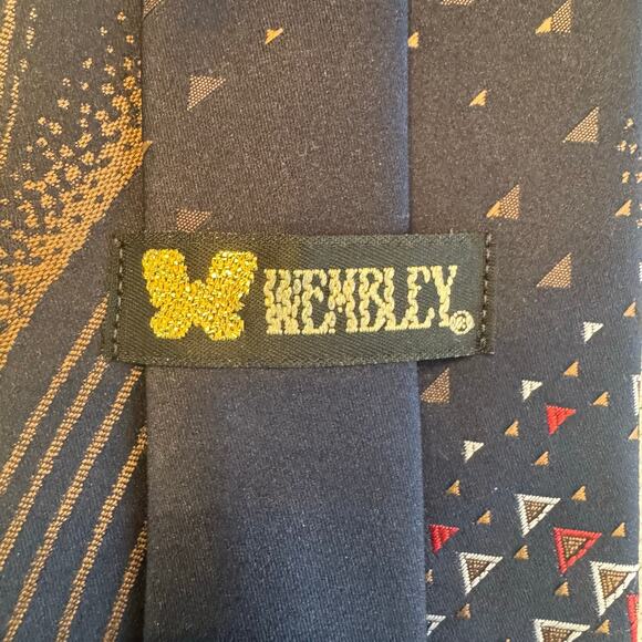 Wemlon By Wembley Men's Neck Ties Lot Of 4 Vintage Preppy Y2K *Read Description* - Picture 15 of 15
